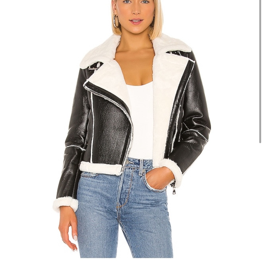 Superdown Genna Zip Up Jacket